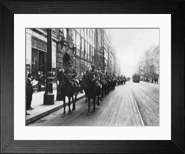 Framed Print : German artillery WWI Framed Print : German artillery WWI