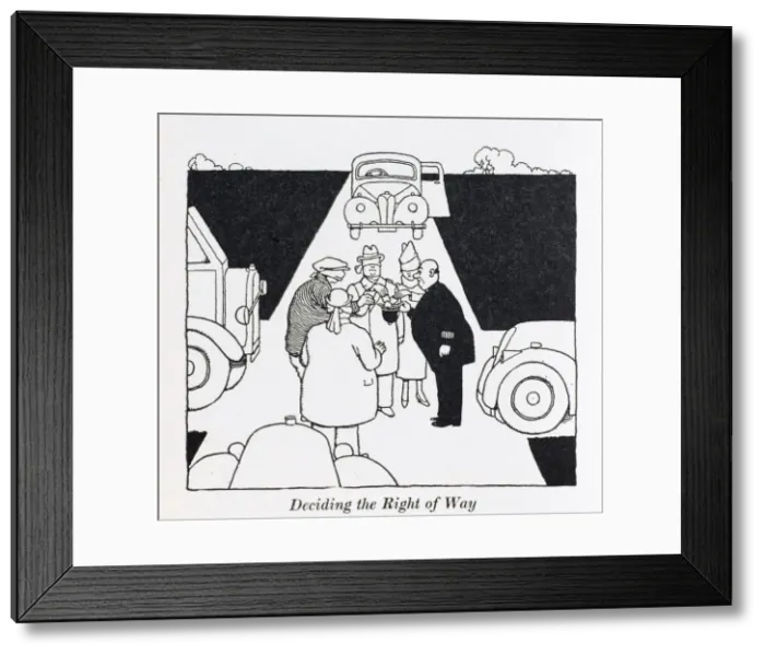 Framed Print : Right of way / W H Robinson Framed Print : Right of way / W H Robinson