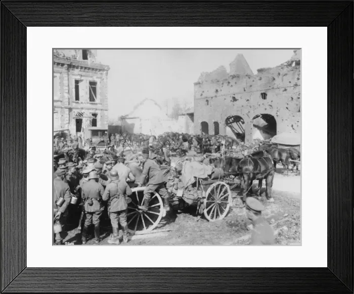 Framed Print : German soldiers WWI Framed Print : German soldiers WWI