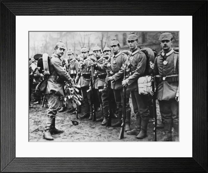 Framed Print : German mobilisation WWI Framed Print : German mobilisation WWI