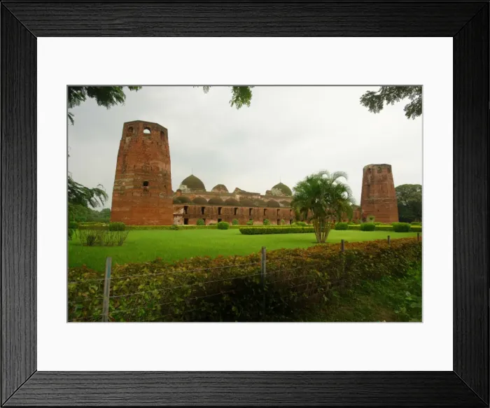 Framed Print : Ruins of the Katra Mosque, Murshidabad, West Bengal, India Framed Print : Ruins of the Katra Mosque, Murshidabad, West Bengal, India