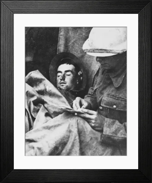 Framed Print : British soldiers WWI Framed Print : British soldiers WWI