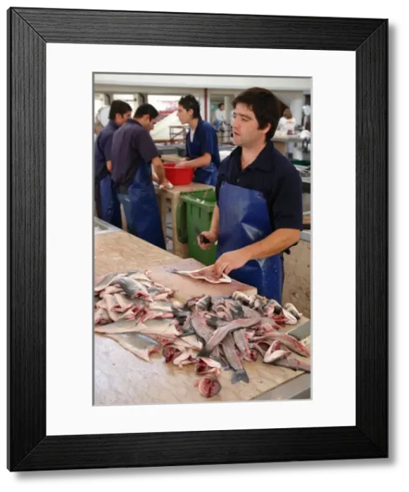 Framed Print : Fish market, Mercado dos Lavradores, Funchal, Madeira Framed Print : Fish market, Mercado dos Lavradores, Funchal, Madeira