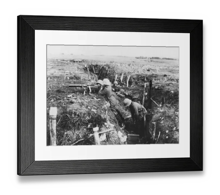 Framed Print : German troops WWI Framed Print : German troops WWI