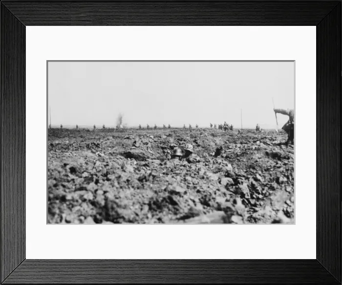 Framed Print : Battle of Oppy WWI Framed Print : Battle of Oppy WWI