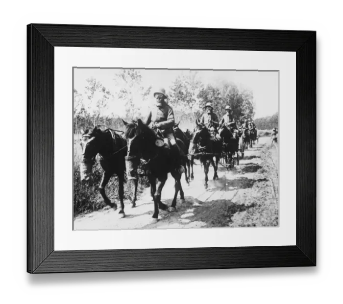Framed Print : German transport WWI Framed Print : German transport WWI