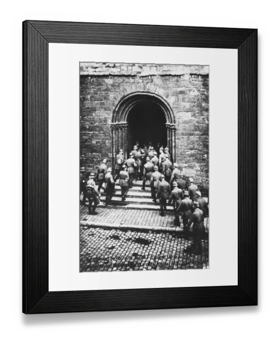 Framed Print : German troops WWI Framed Print : German troops WWI