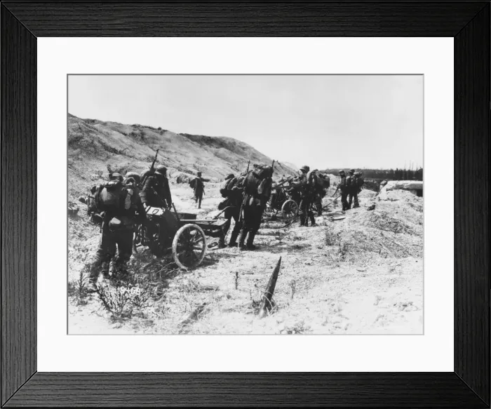 Framed Print : German troops WWI Framed Print : German troops WWI