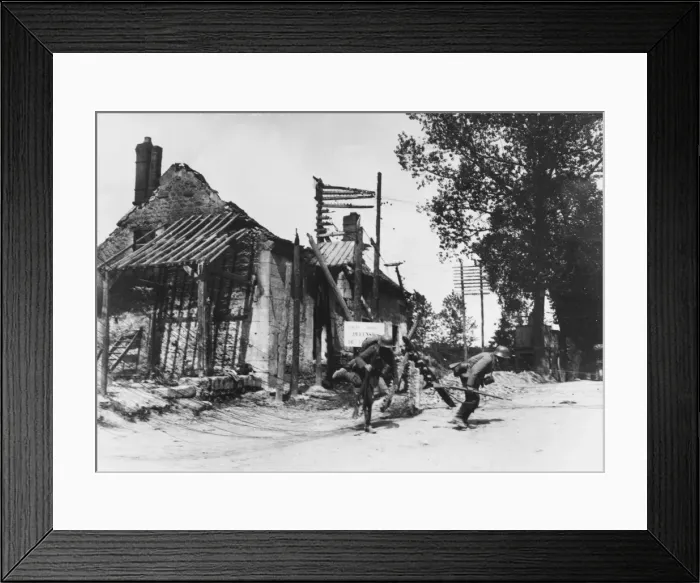 Framed Print : Pont Arcy WWI Framed Print : Pont Arcy WWI