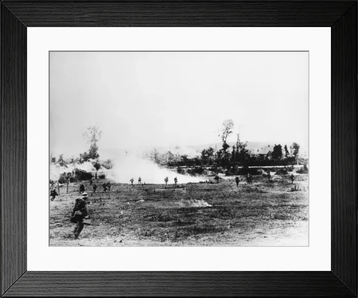 Framed Print : German offensive WWI Framed Print : German offensive WWI