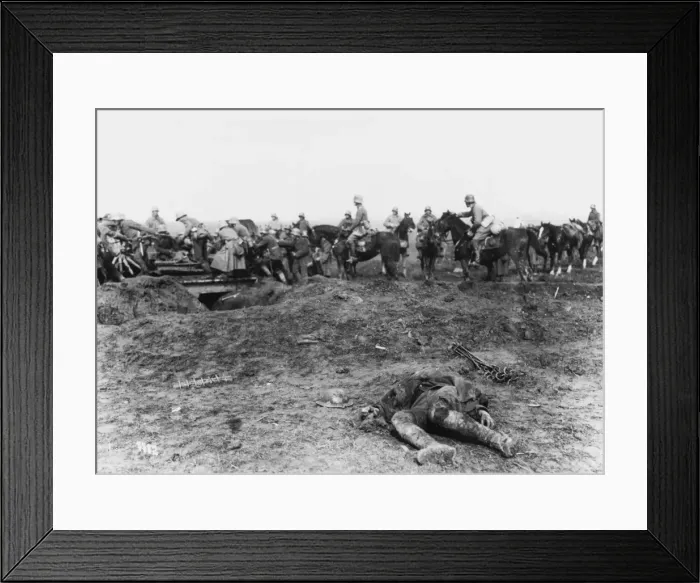 Framed Print : German offensive WWI Framed Print : German offensive WWI