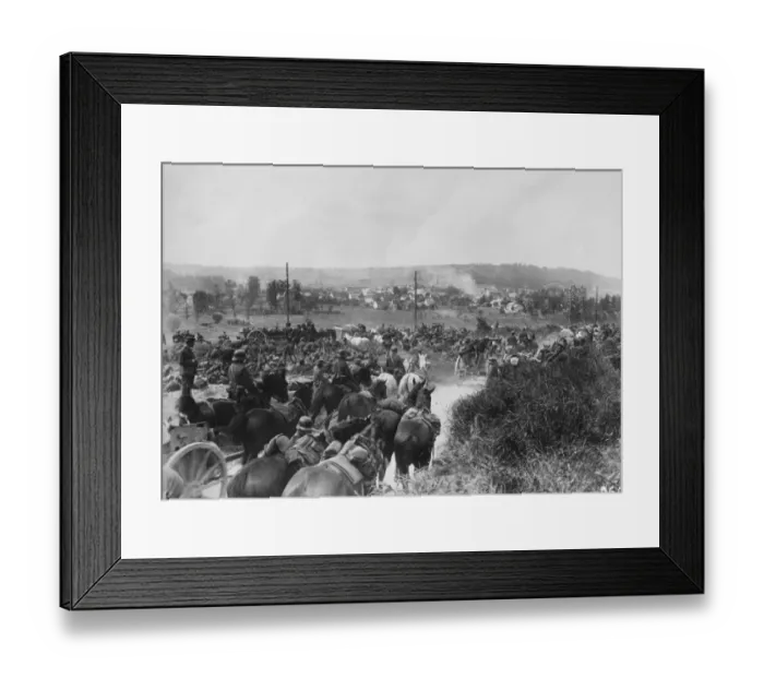 Framed Print : German troops WWI Framed Print : German troops WWI