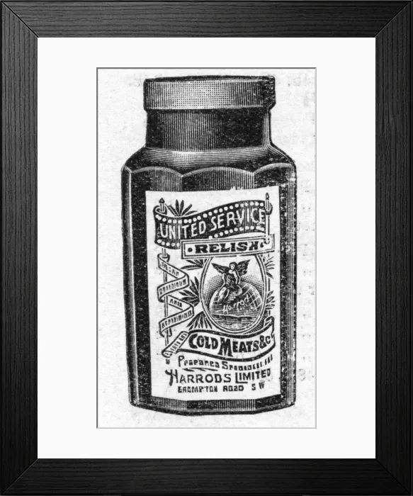 Framed Print : United Service Relish Framed Print : United Service Relish