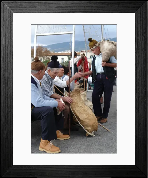 Framed Print : Men from Porto da Cruz, in Funchal, Madeira Framed Print : Men from Porto da Cruz, in Funchal, Madeira