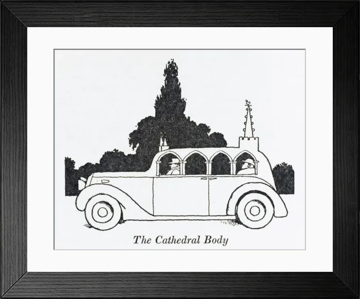 Framed Print : The Cathedral Body / W H Robinson Framed Print : The Cathedral Body / W H Robinson
