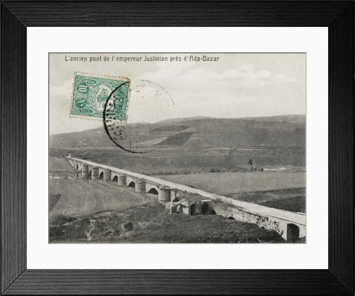 Framed Print : Adapazar - Bridge of Justinian Framed Print : Adapazar - Bridge of Justinian