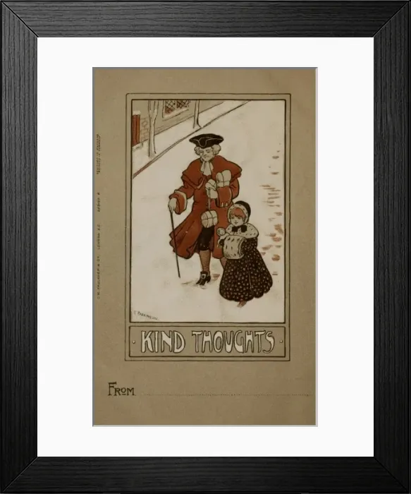 Framed Print : Kind Thoughts, by Ethel Parkinson Framed Print : Kind Thoughts, by Ethel Parkinson