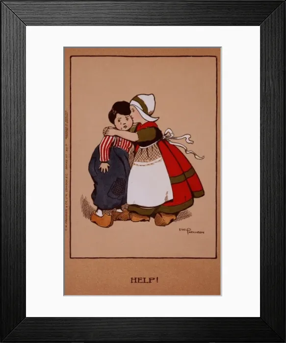 Framed Print : Help! by Ethel Parkinson Framed Print : Help! by Ethel Parkinson