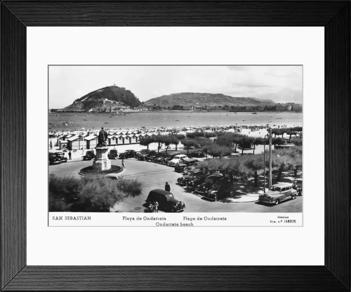 Framed Print : San Sebastian, Spain