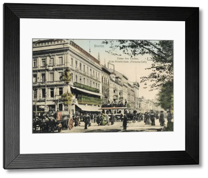 Framed Print : Victoria Cafe, Berlin - Friedrichstrasse Framed Print : Victoria Cafe, Berlin - Friedrichstrasse
