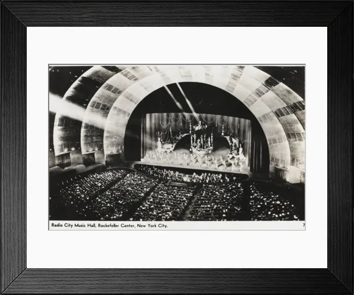 Framed Print : Radio City Music Hall - New York Framed Print : Radio City Music Hall - New York