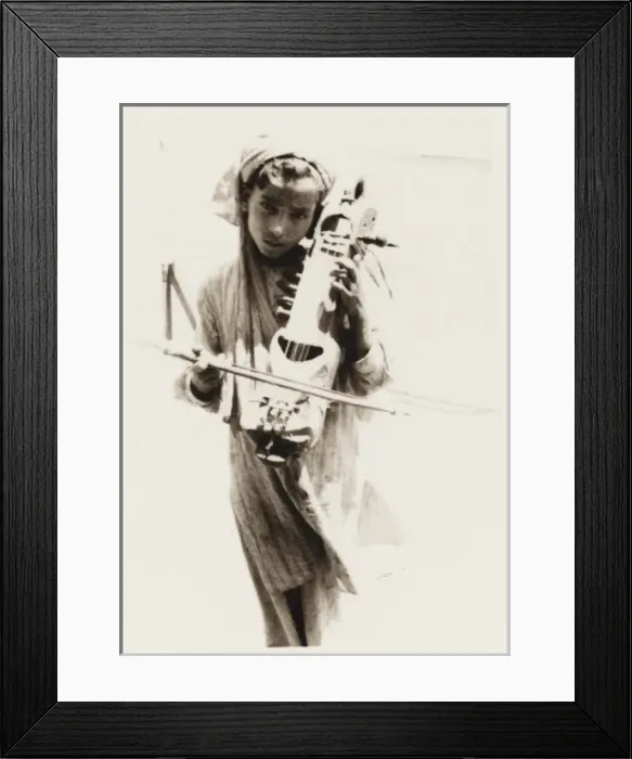 Framed Print : Young Indian Musician Framed Print : Young Indian Musician