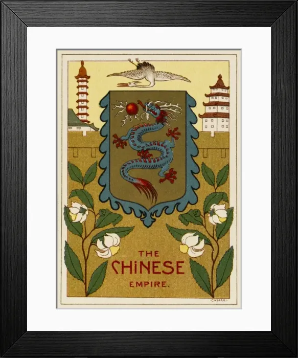 Framed Print : The Chinese Empire Framed Print : The Chinese Empire