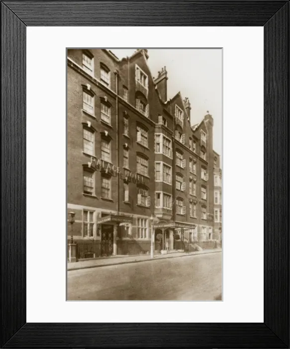 Framed Print : The Palace Hotel, Bloomsbury Street, London Framed Print : The Palace Hotel, Bloomsbury Street, London