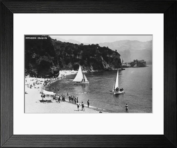 Framed Print : Montenegro - Mogren Beach near Budva Framed Print : Montenegro - Mogren Beach near Budva