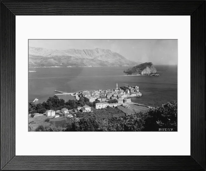Framed Print : Montenegro - Budva Framed Print : Montenegro - Budva