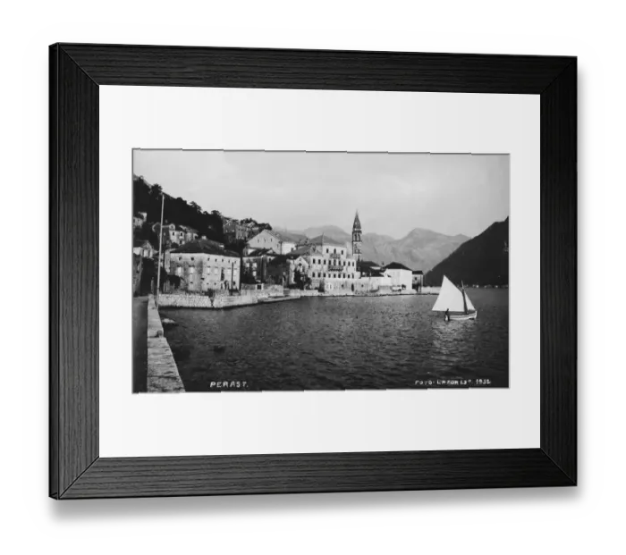 Framed Print : Perast - Montenegro Framed Print : Perast - Montenegro
