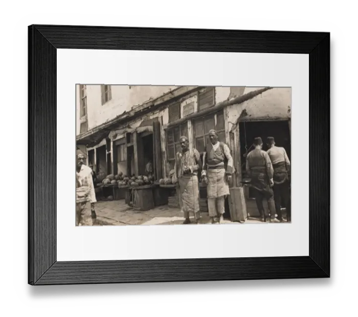 Framed Print : Bosnia & Herzegovina - Selling Melons Framed Print : Bosnia & Herzegovina - Selling Melons