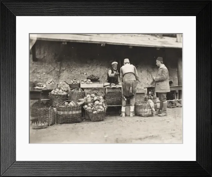 Framed Print : Bosnia & Herzegovina - Street Market Framed Print : Bosnia & Herzegovina - Street Market
