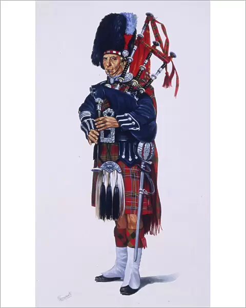 Pipe Major of The Scots Guards