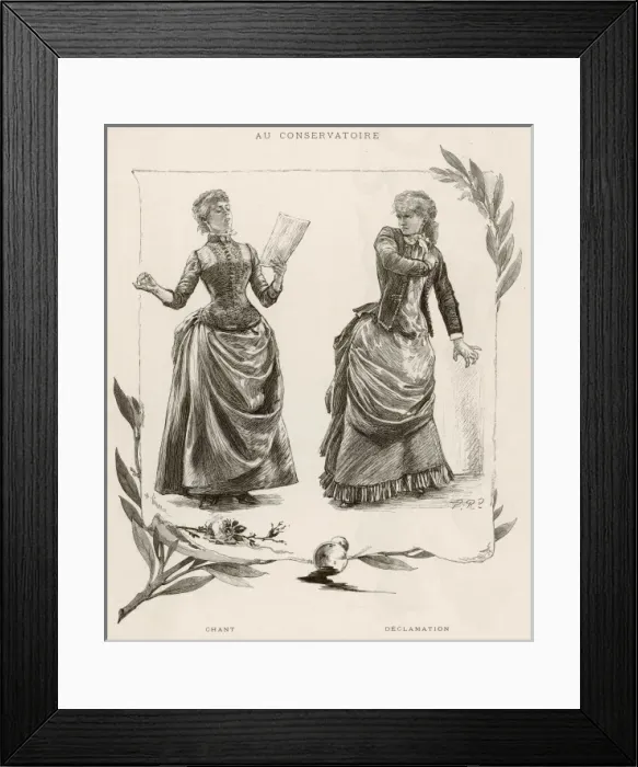 Framed Print : At the Conservatoire Framed Print : At the Conservatoire