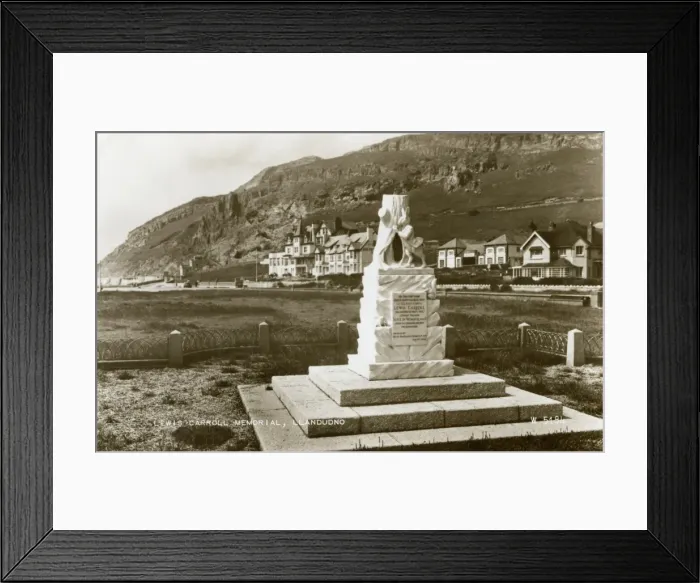Framed Print : The Lewis Carroll Memorial, Llandudno Framed Print : The Lewis Carroll Memorial, Llandudno
