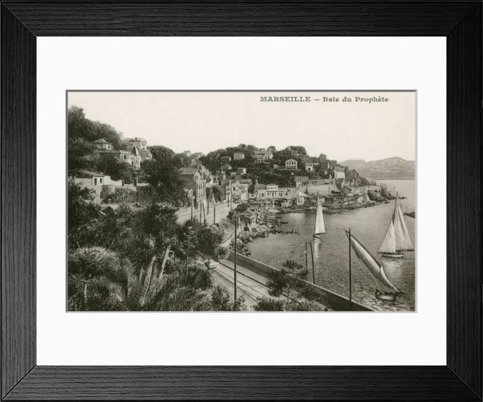Framed Print : Marseille, France - Bay of the Prophet Framed Print : Marseille, France - Bay of the Prophet