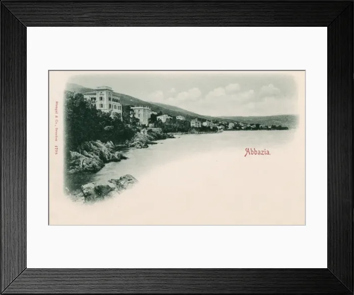 Framed Print : Croatia - Opatija (Abbazia) Framed Print : Croatia - Opatija (Abbazia)