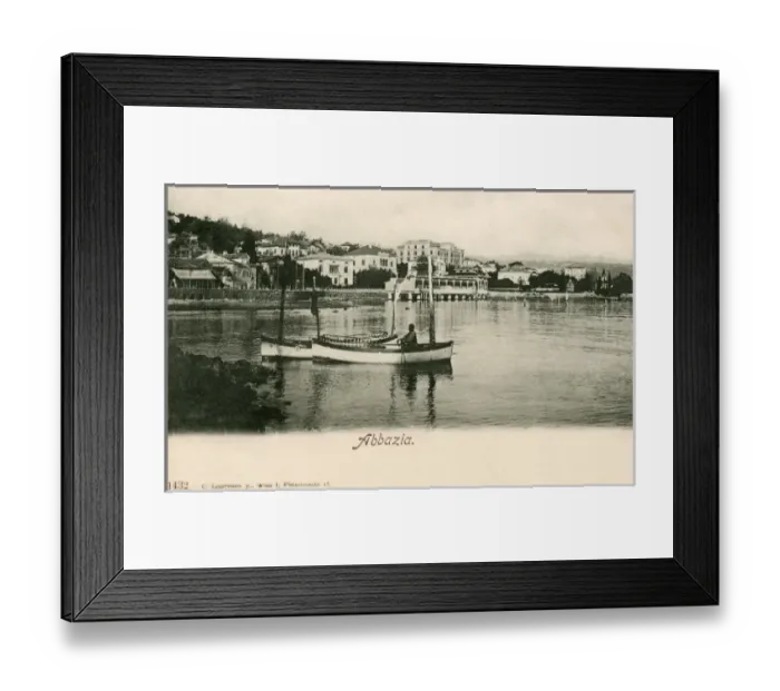 Framed Print : Croatia - Opatija (Abbazia) Framed Print : Croatia - Opatija (Abbazia)