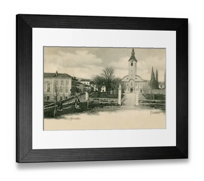 Framed Print : Croatia - Rijeka (Fiume) - Trsat (Tersatto) Framed Print : Croatia - Rijeka (Fiume) - Trsat (Tersatto)