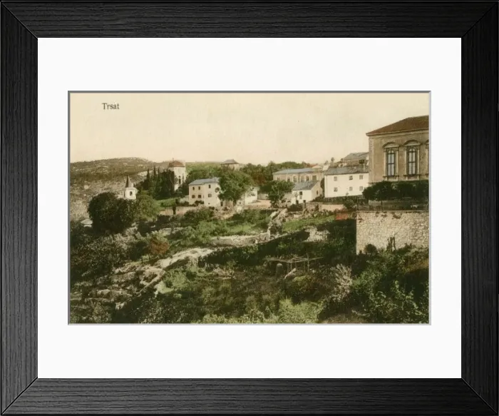 Framed Print : Croatia - Rijeka (Fiume) - Trsat (Tersatto) Framed Print : Croatia - Rijeka (Fiume) - Trsat (Tersatto)