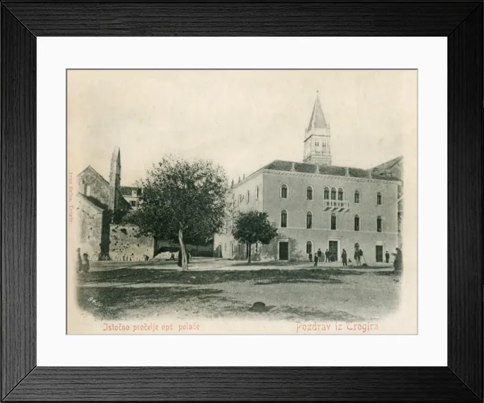 Framed Print : Trogir - Palace Framed Print : Trogir - Palace