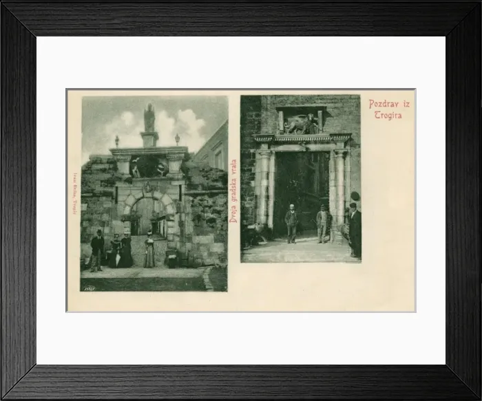 Framed Print : Trogir - Venetian Gateways