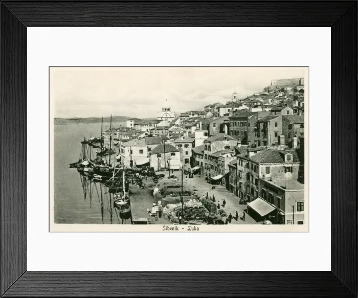 Framed Print : Sibenik, Croatia Framed Print : Sibenik, Croatia