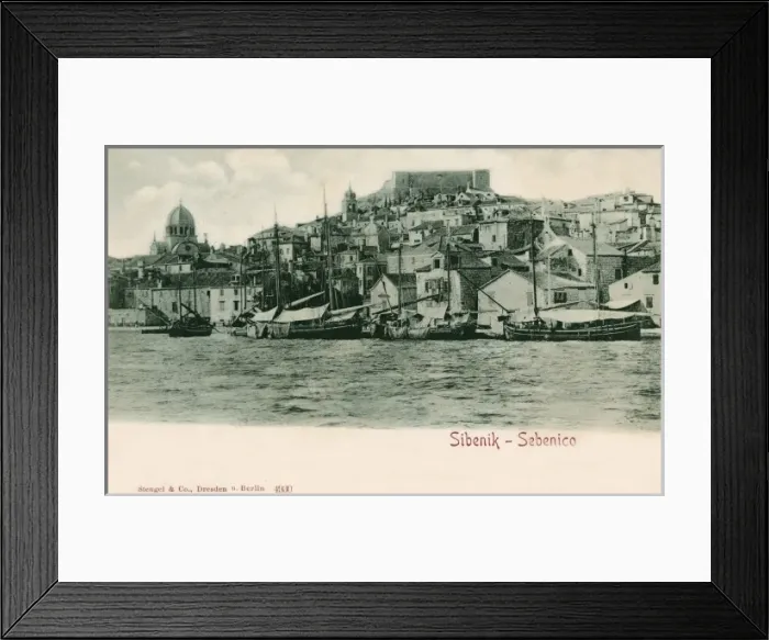 Framed Print : Sibenik, Croatia Framed Print : Sibenik, Croatia