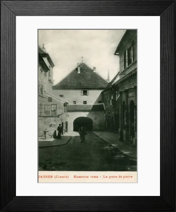 Framed Print : Croatia - Zagreb - The Stone Gate Framed Print : Croatia - Zagreb - The Stone Gate