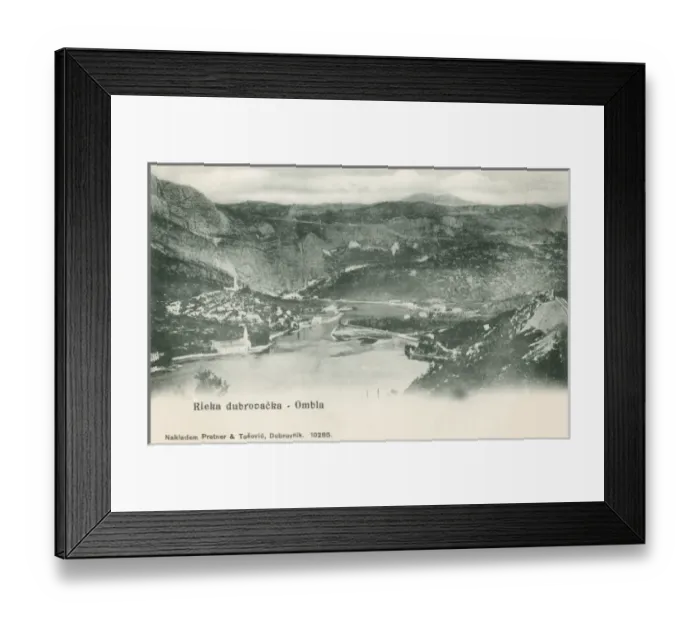 Framed Print : Rijeka Dubrovnik - Ombla, Croatia Framed Print : Rijeka Dubrovnik - Ombla, Croatia