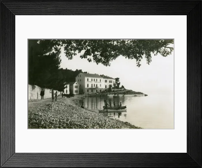 Framed Print : Makarska - Croatia - Hotel Osejava Framed Print : Makarska - Croatia - Hotel Osejava
