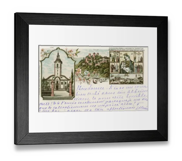 Framed Print : Trsat, Rijeka - Croatia Framed Print : Trsat, Rijeka - Croatia