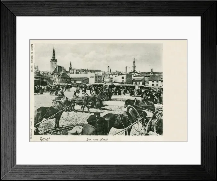 Framed Print : Estonia - Tallinn (Reval) Framed Print : Estonia - Tallinn (Reval)